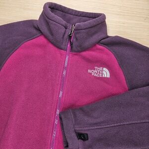 The North‎ Face Fleece Jacket Full Zip Purple Magenta Womens Apparel READ SIZING